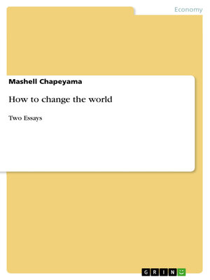 cover image of How to change the world